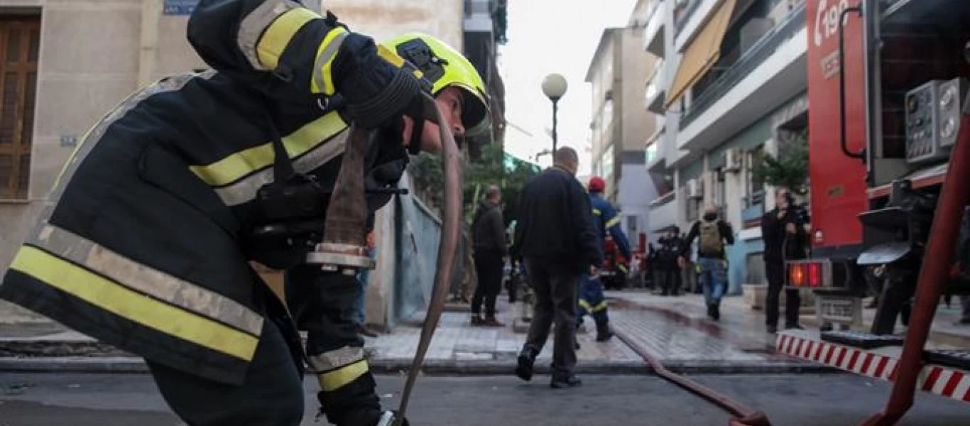 Θεσσαλονίκη: Πυρκαγιά σε διαμέρισμα πολυκατοικίας